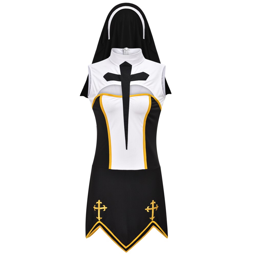 Sexy Nun Halloween Costume – Rich Saint X